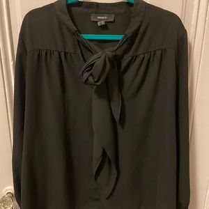 Forever 21+ Pussy bow Blouse